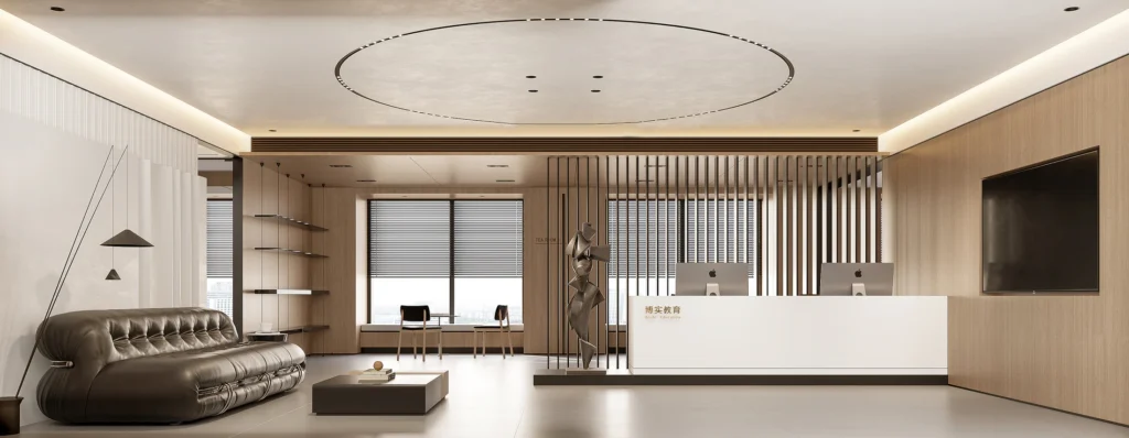 HOMESEE BoShi Education Office Workspace Interior Design office interior case image 05