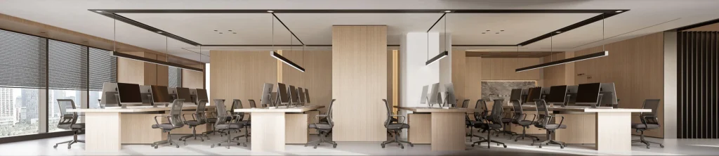 HOMESEE BoShi Education Office Workspace Interior Design office interior case image 08