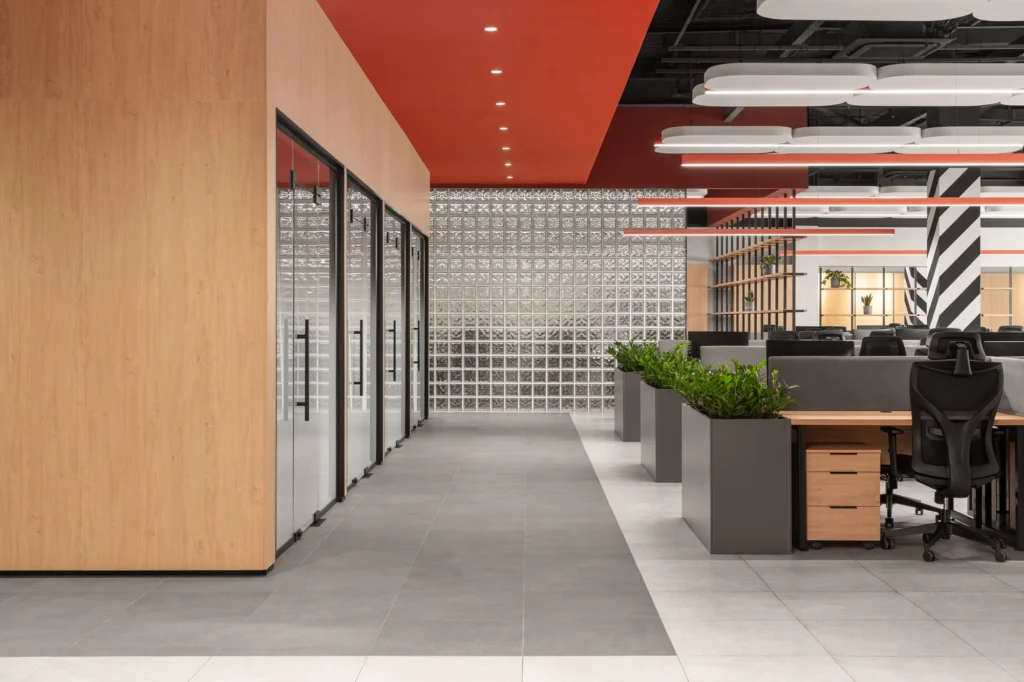 HOMESEE Allur Office Workspace Interior Design office interior case image 04