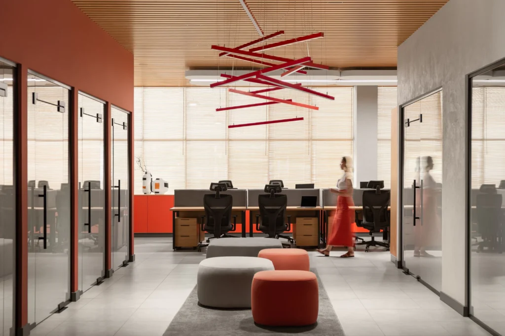 HOMESEE Allur Office Workspace Interior Design office interior case image 07