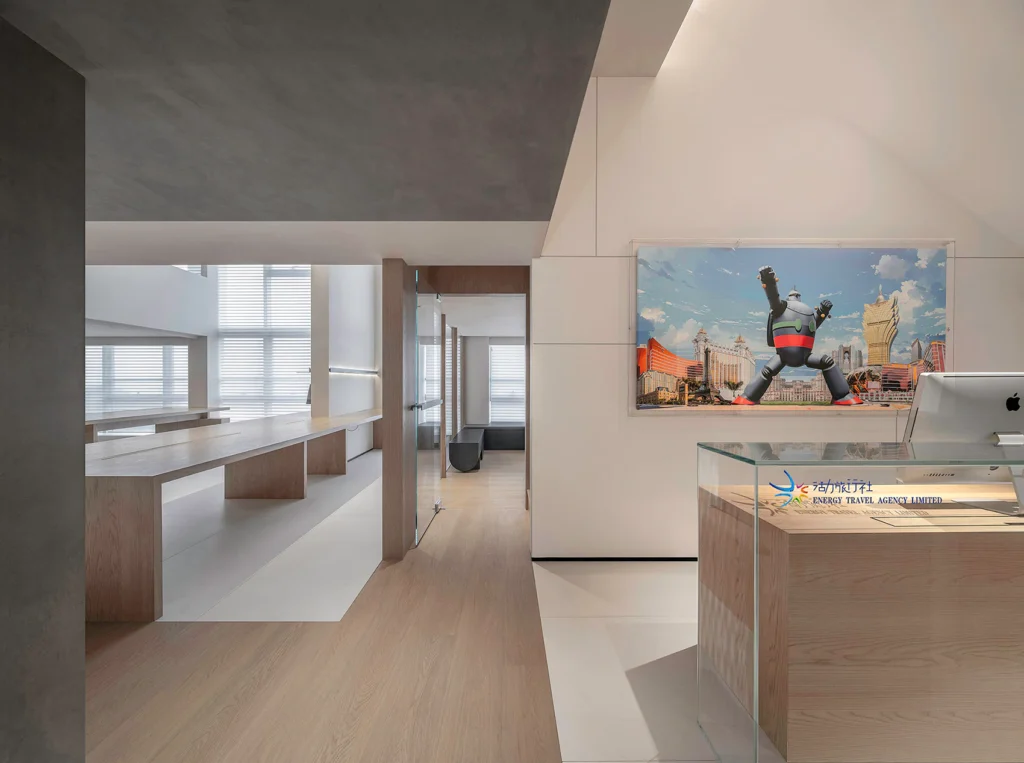 HOMESEE Zhuhai Travel Agency Headquarters Interior Design office interior case image 05