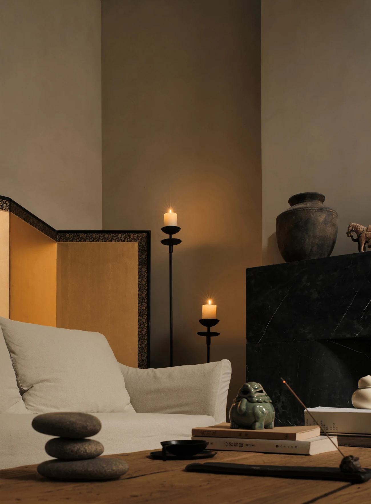 HOMESEE Natural Oriental Quiet Office Interior Design office interior case image 05