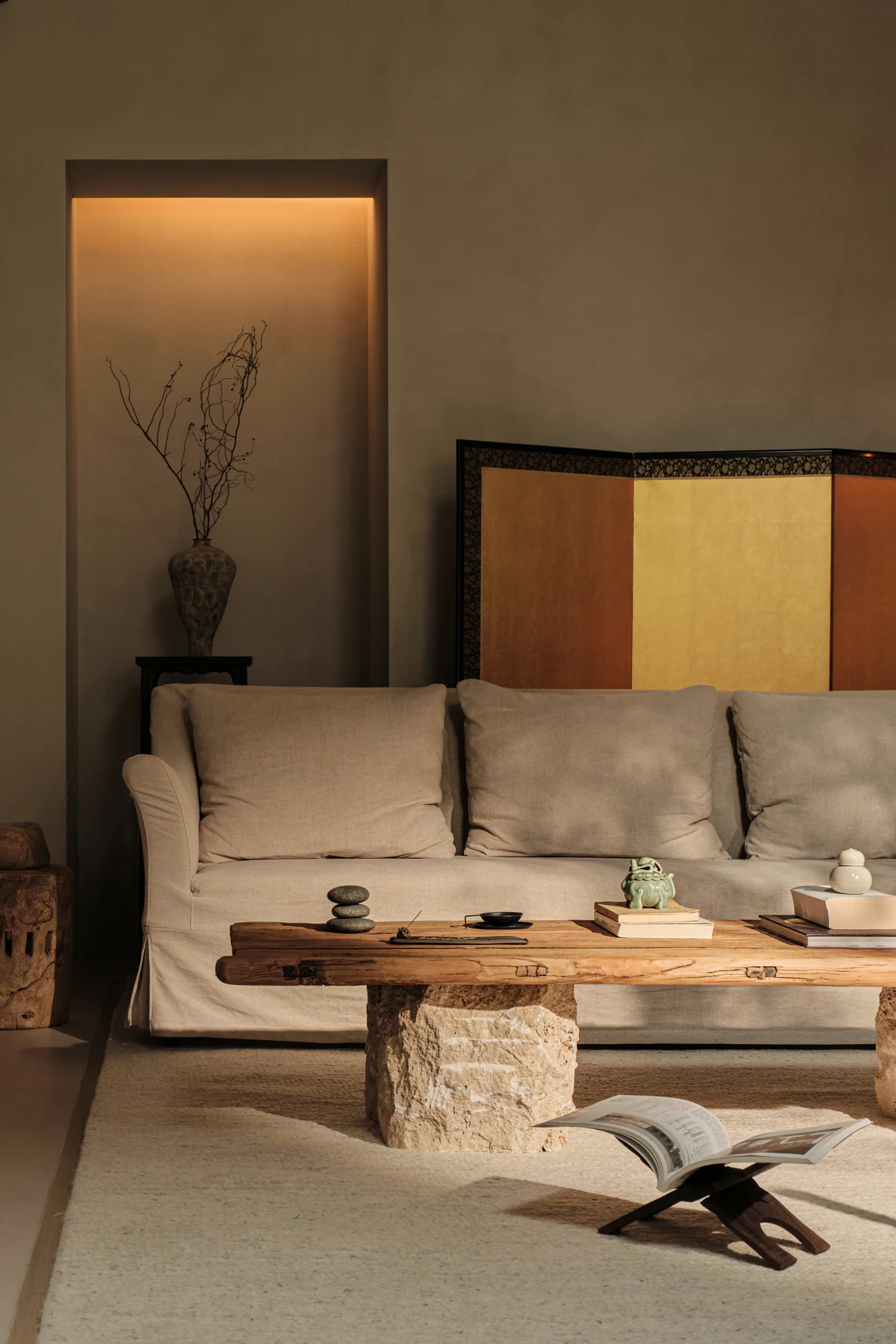 HOMESEE Natural Oriental Quiet Office Interior Design office interior case image 06
