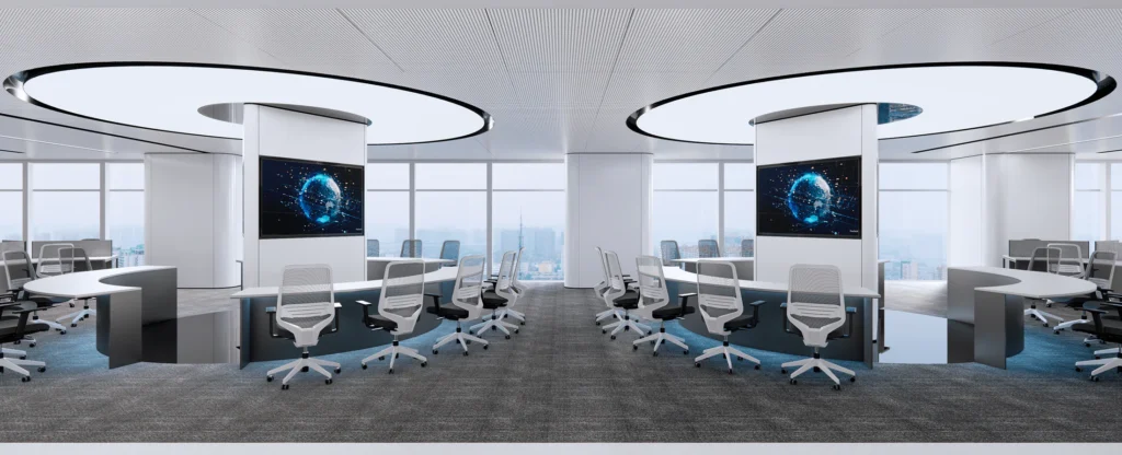 HOMESEE Entropy Office Workspace Interior Design office interior case image 06
