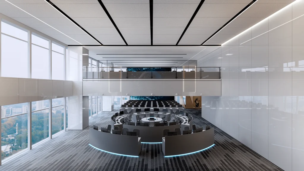 HOMESEE Entropy Office Workspace Interior Design office interior case image 08