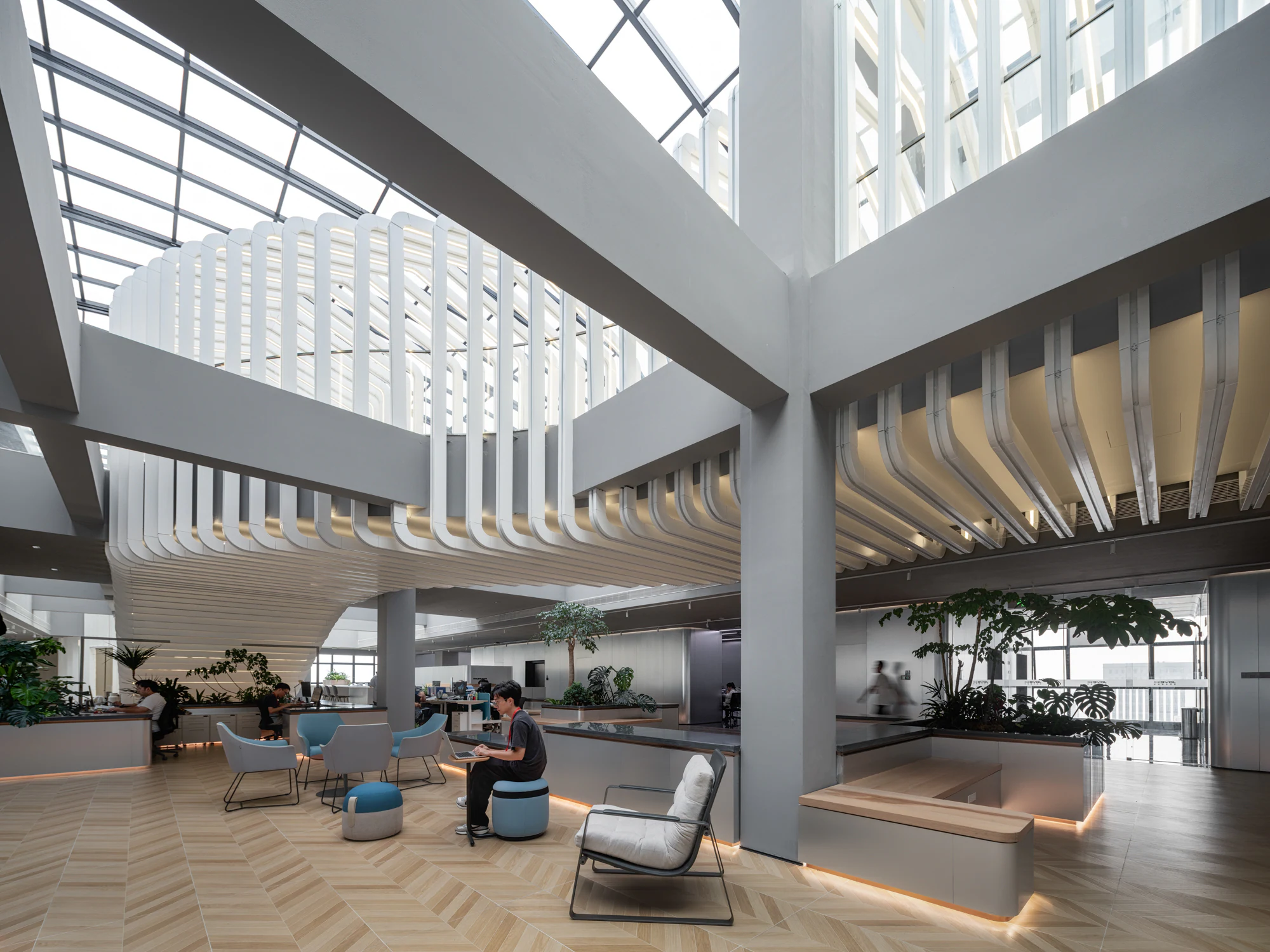 HOMESEE JOYE Technology HQ Joyful Connections Interior Design office interior case image 03