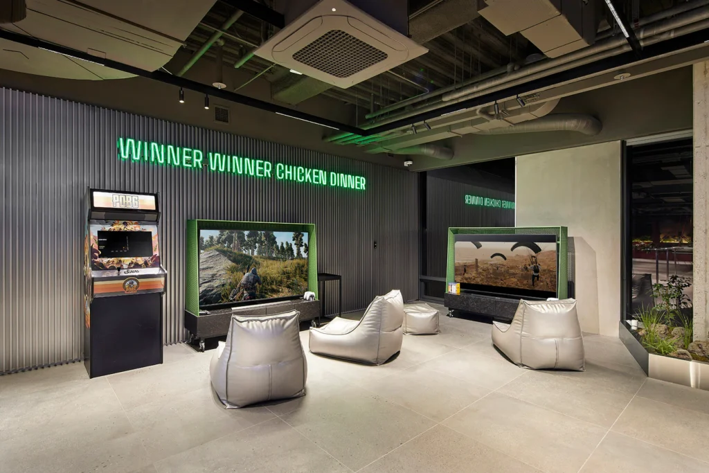 HOMESEE Seoul KRAFTON Workspace Interior Design office interior case image 05