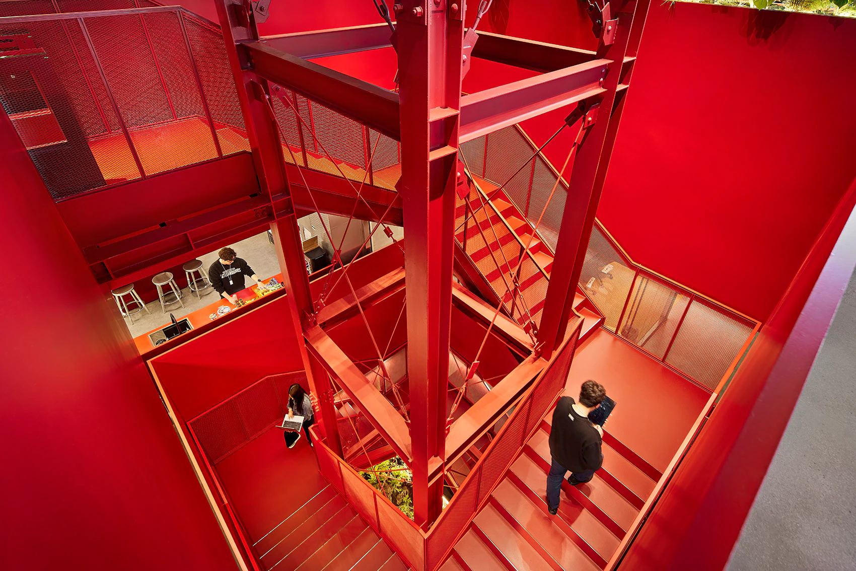 HOMESEE Seoul KRAFTON Workspace Interior Design office interior case image 06