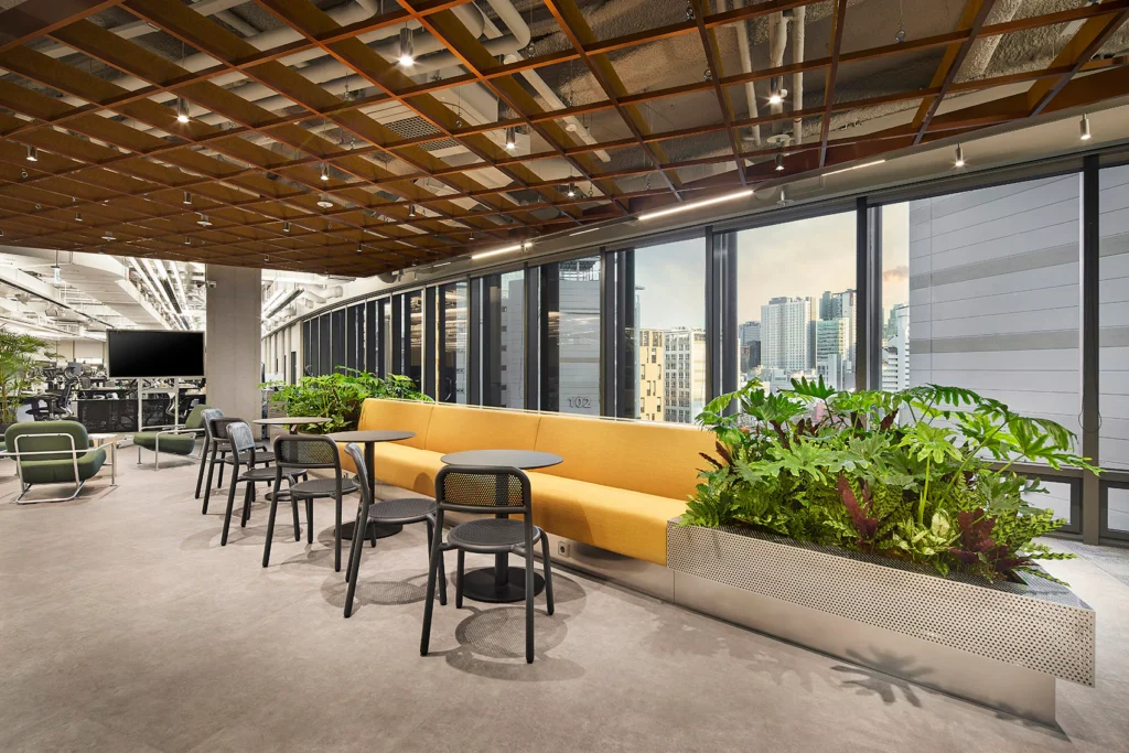 HOMESEE Seoul KRAFTON Workspace Interior Design office interior case image 08