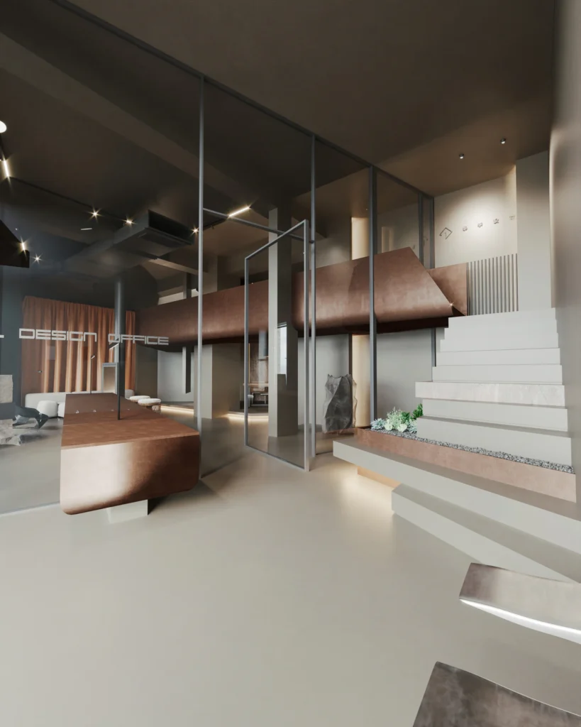 HOMESEE Z Vision Office Interior Design office interior case image 03