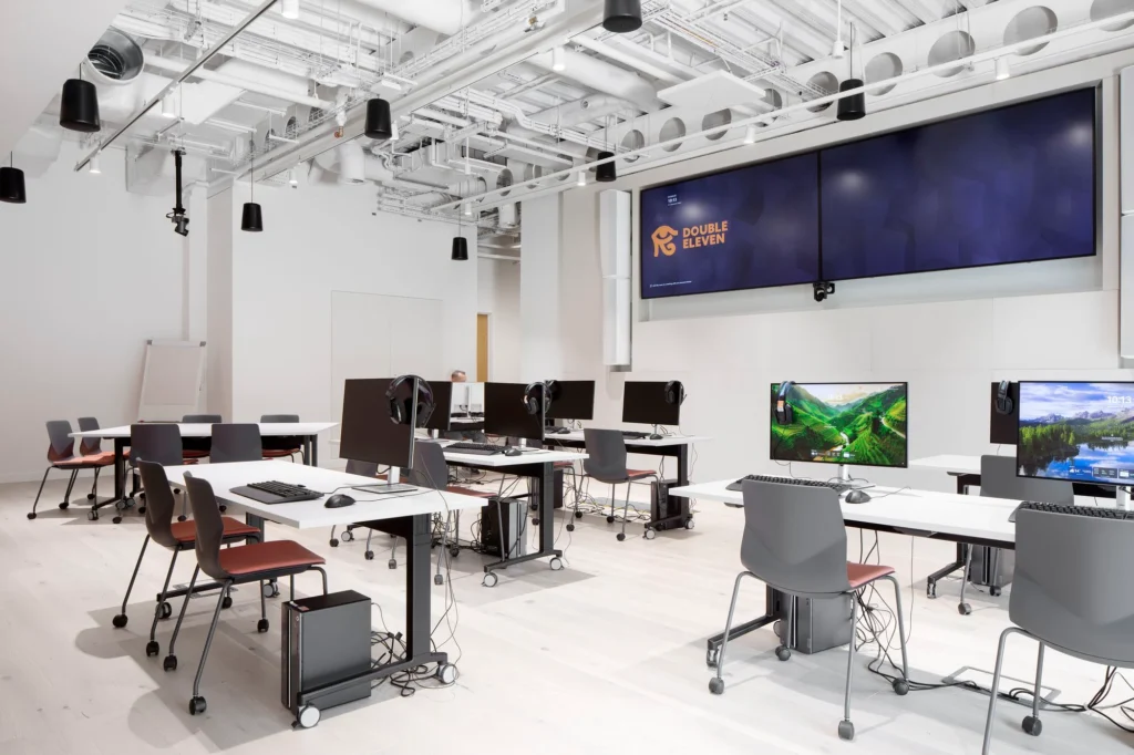 HOMESEE Double Eleven Office Workspace Interior Design office interior case image 06