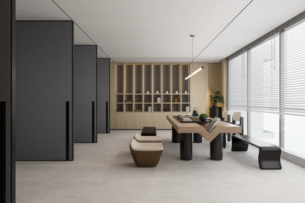 HOMESEE Pass Office Workspace Interior Design office interior case image 09
