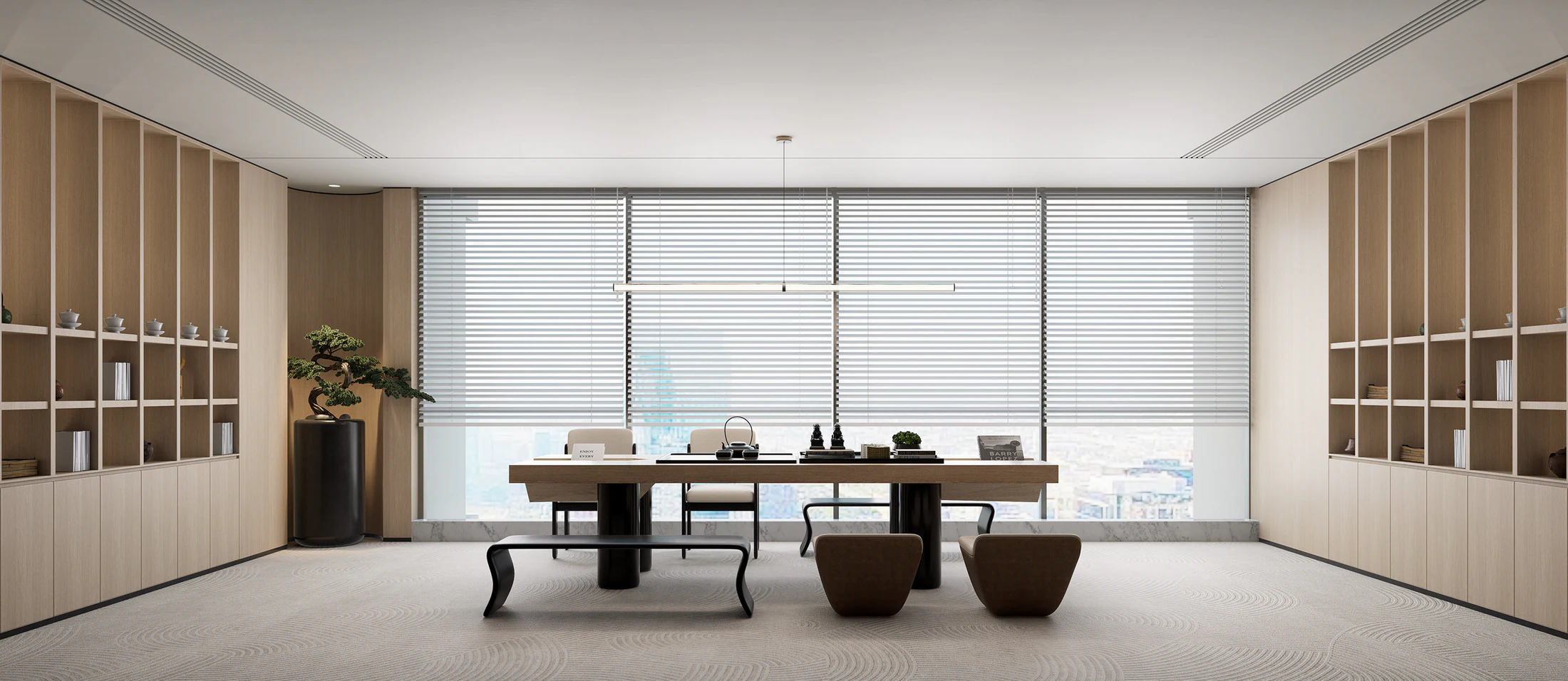 HOMESEE Pass Office Workspace Interior Design office interior case image 10