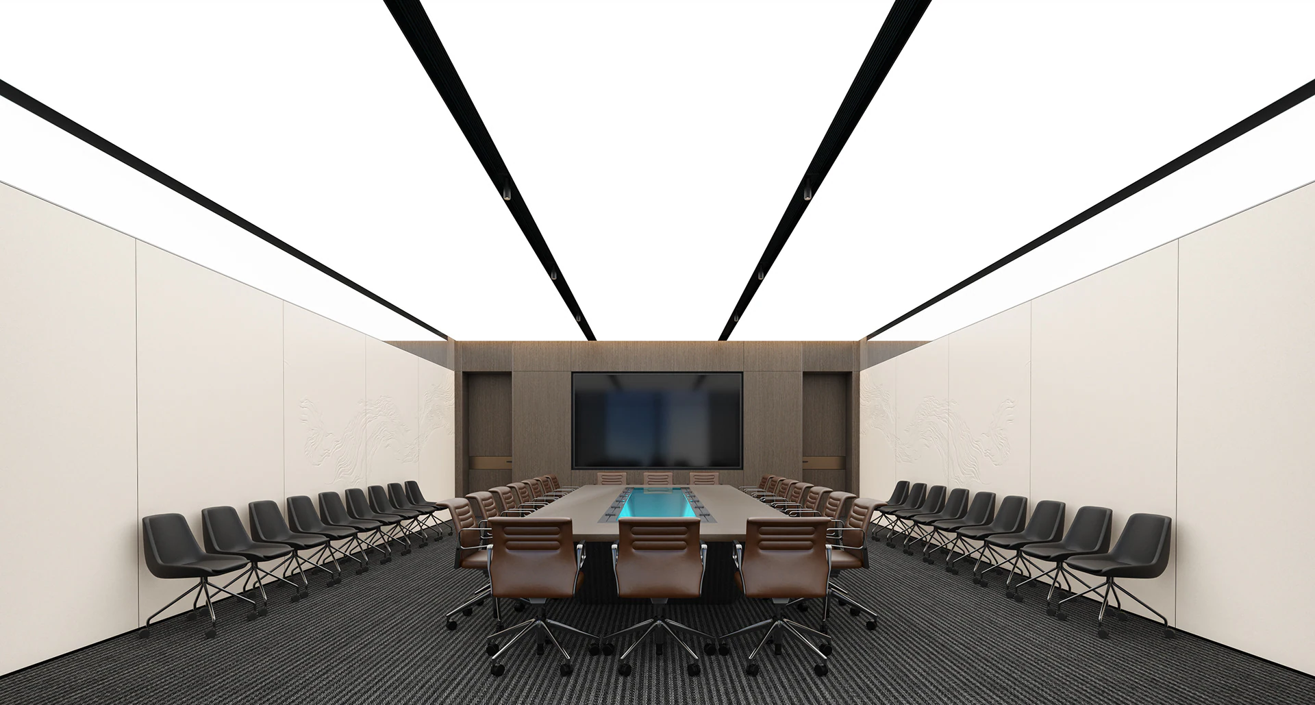 HOMESEE Poetry Office Workspace Interior Design office interior case image 02