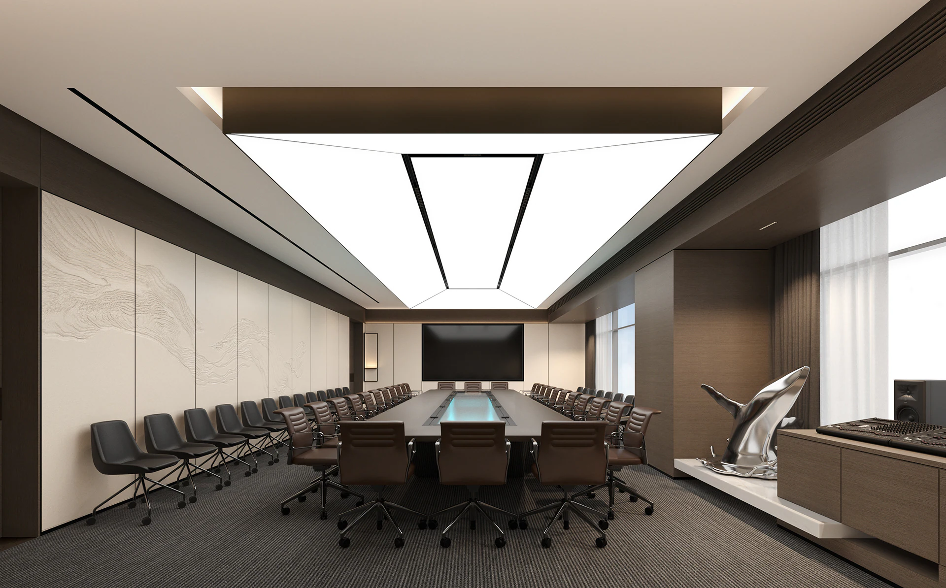 HOMESEE Poetry Office Workspace Interior Design office interior case image 04