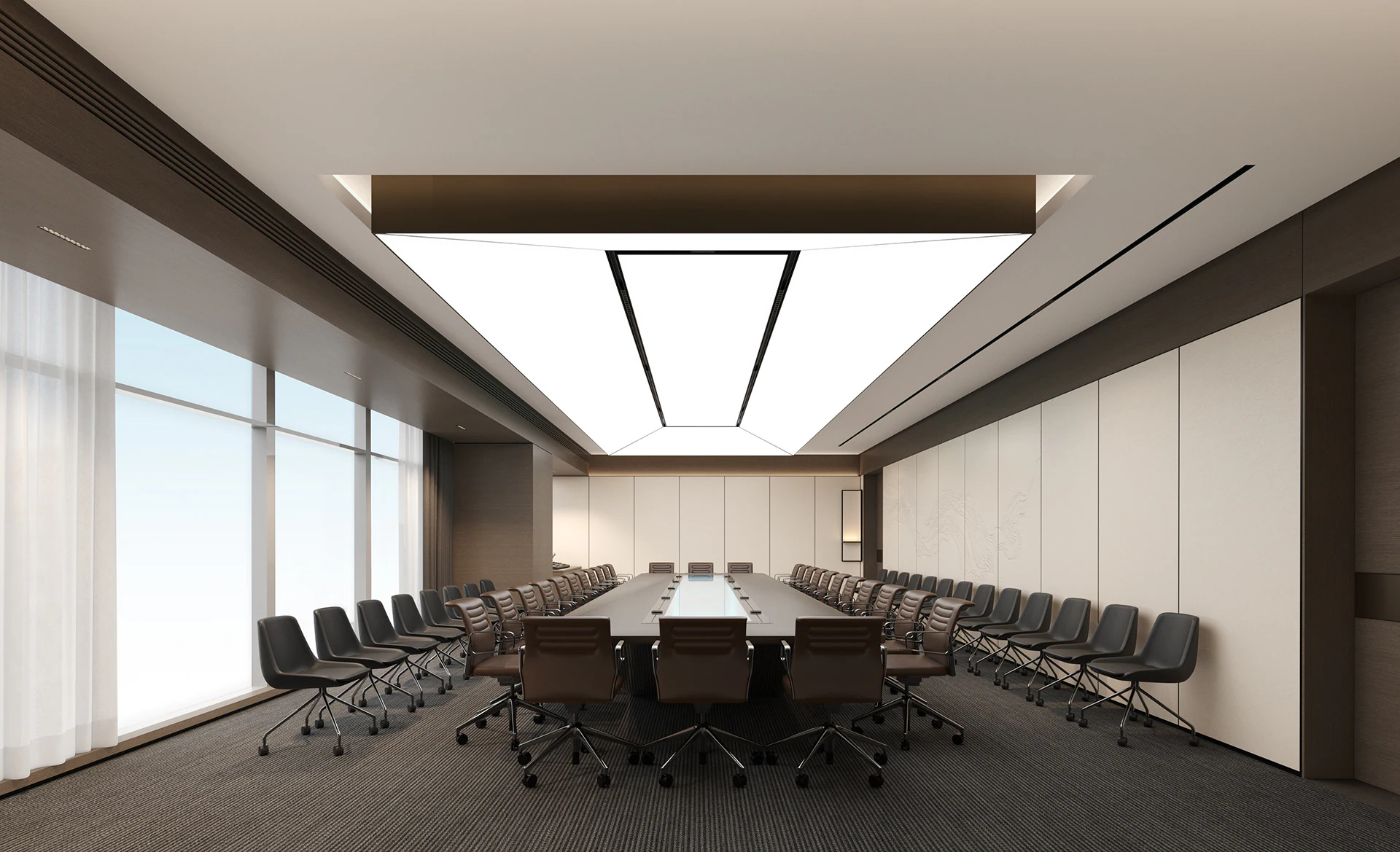 HOMESEE Poetry Office Workspace Interior Design office interior case image 08