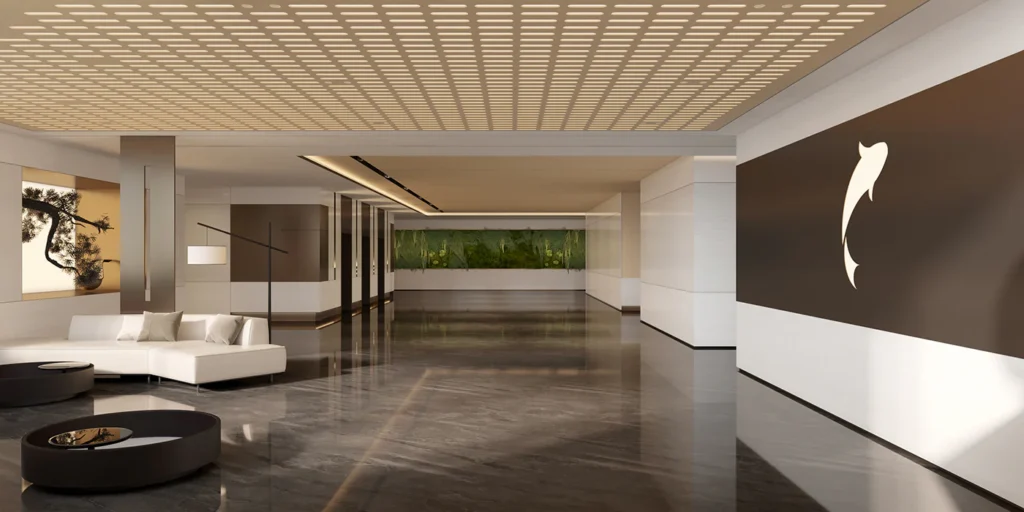 HOMESEE Pure Office Workspace Interior Design office interior case image 03