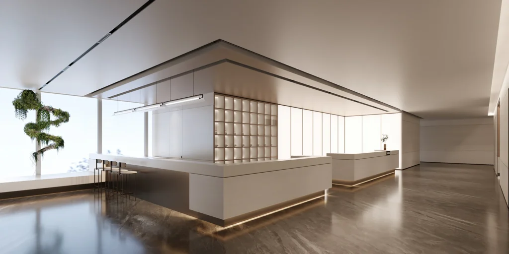 HOMESEE Pure Office Workspace Interior Design office interior case image 06