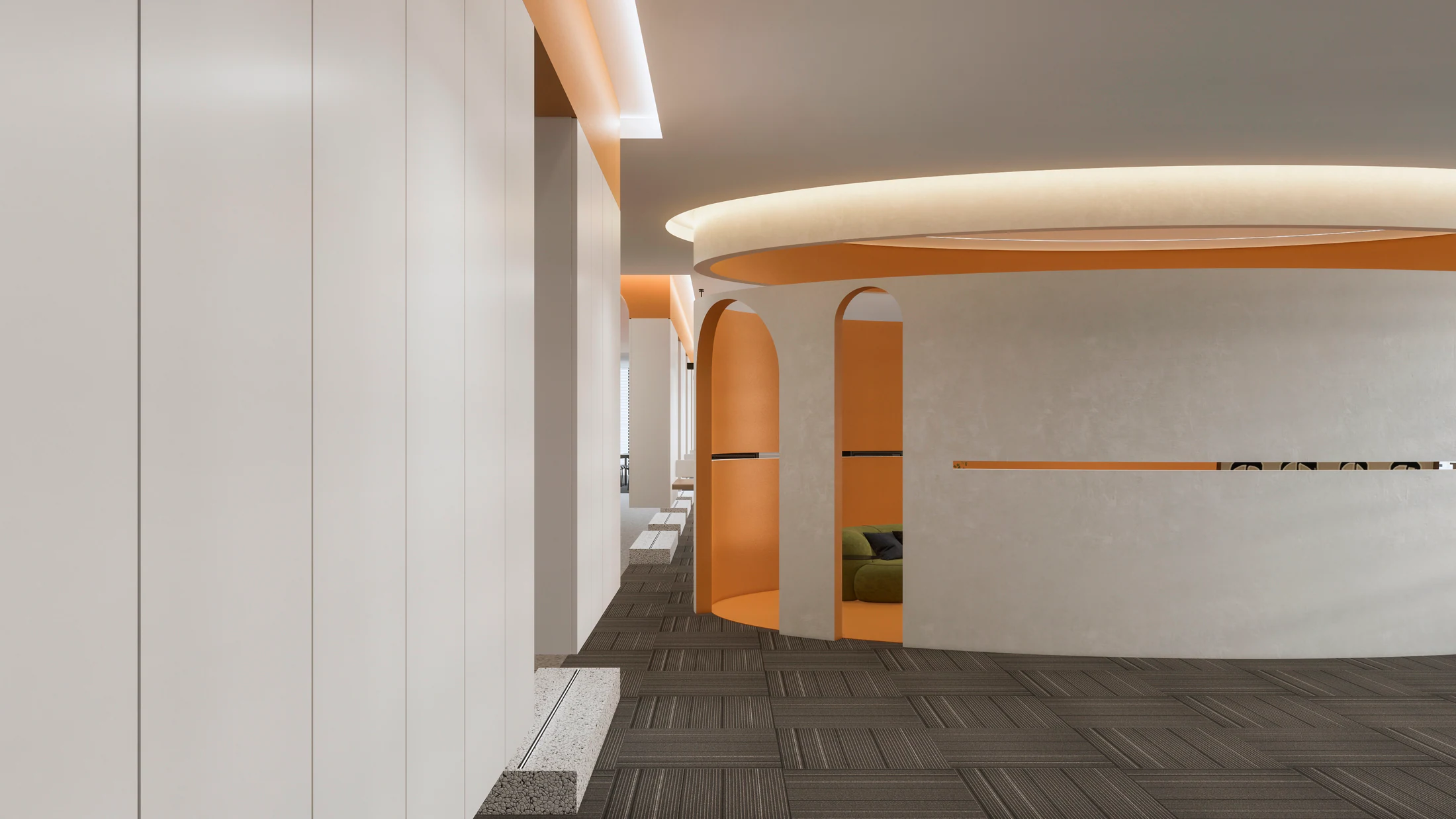 HOMESEE Nuoshi Technology Office Interior Design office interior case image 02