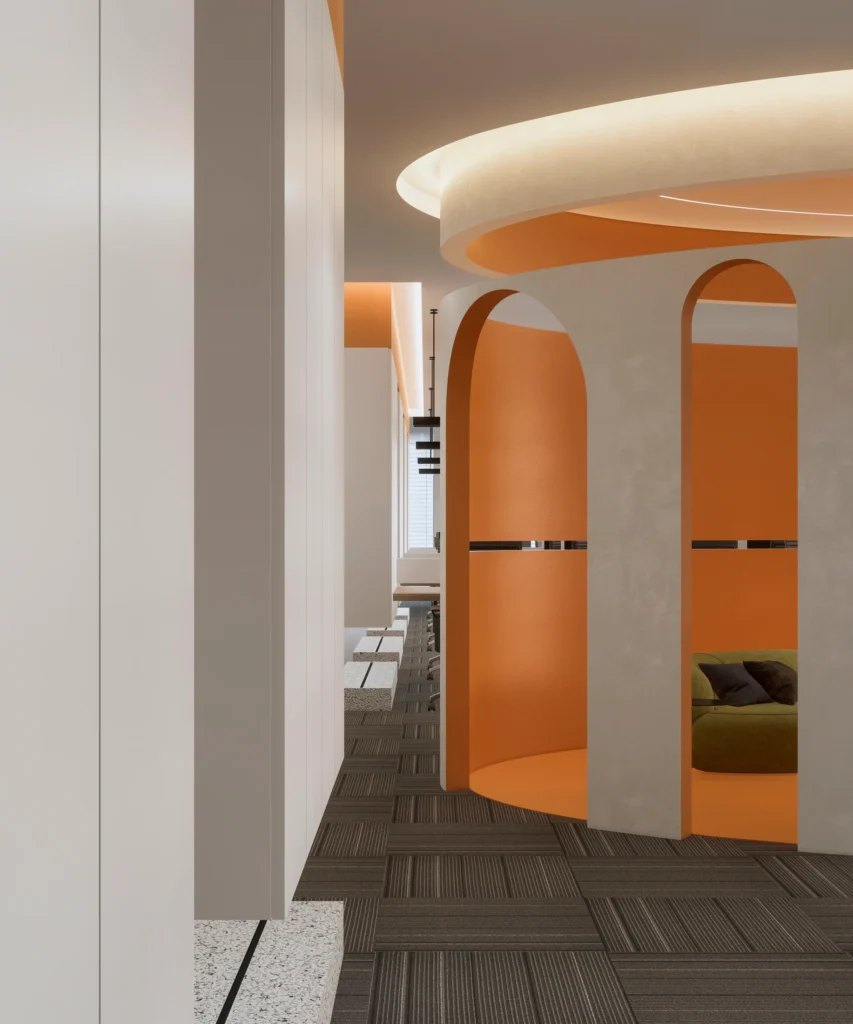 HOMESEE Nuoshi Technology Office Interior Design office interior case image 03
