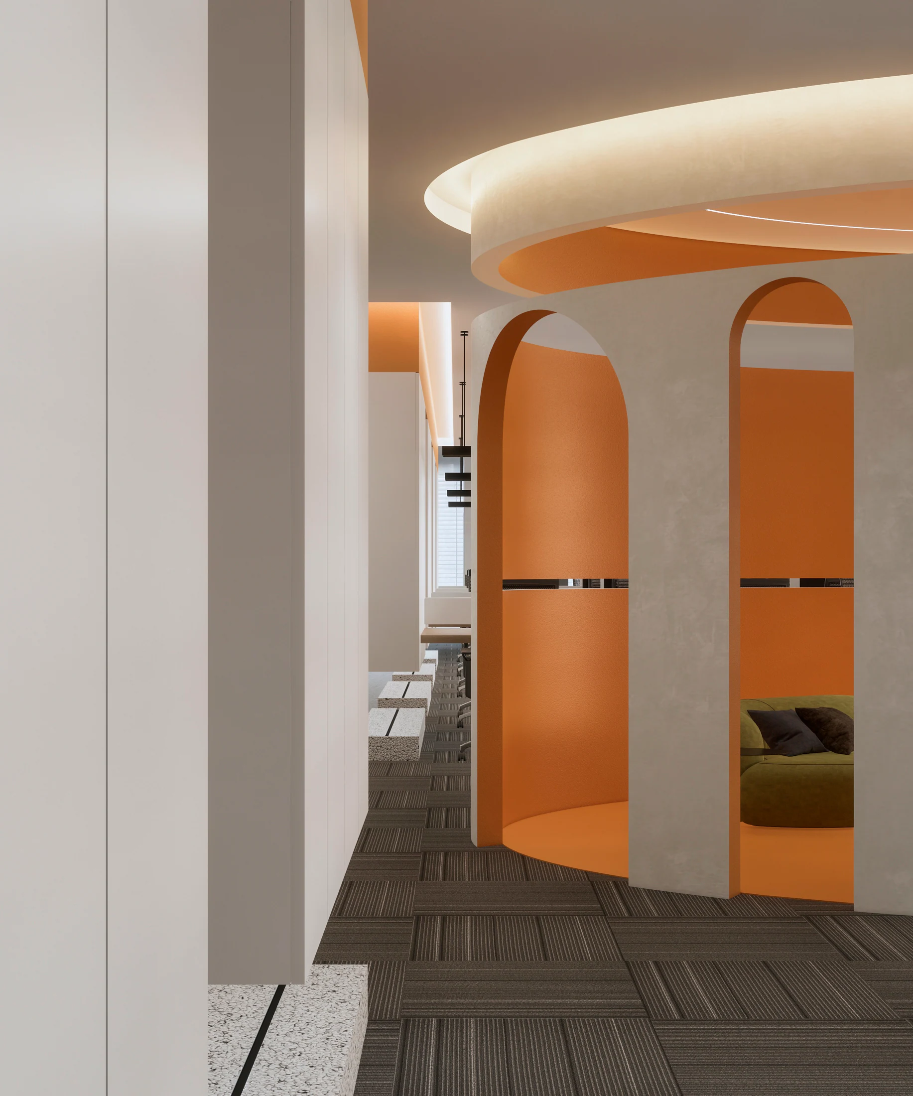 HOMESEE Nuoshi Technology Office Interior Design office interior case image 03
