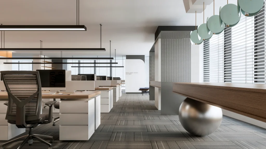 HOMESEE Nuoshi Technology Office Interior Design office interior case image 07
