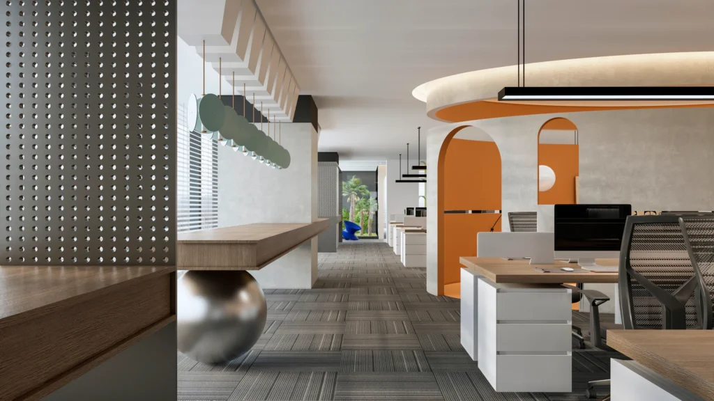 HOMESEE Nuoshi Technology Office Interior Design office interior case image 09