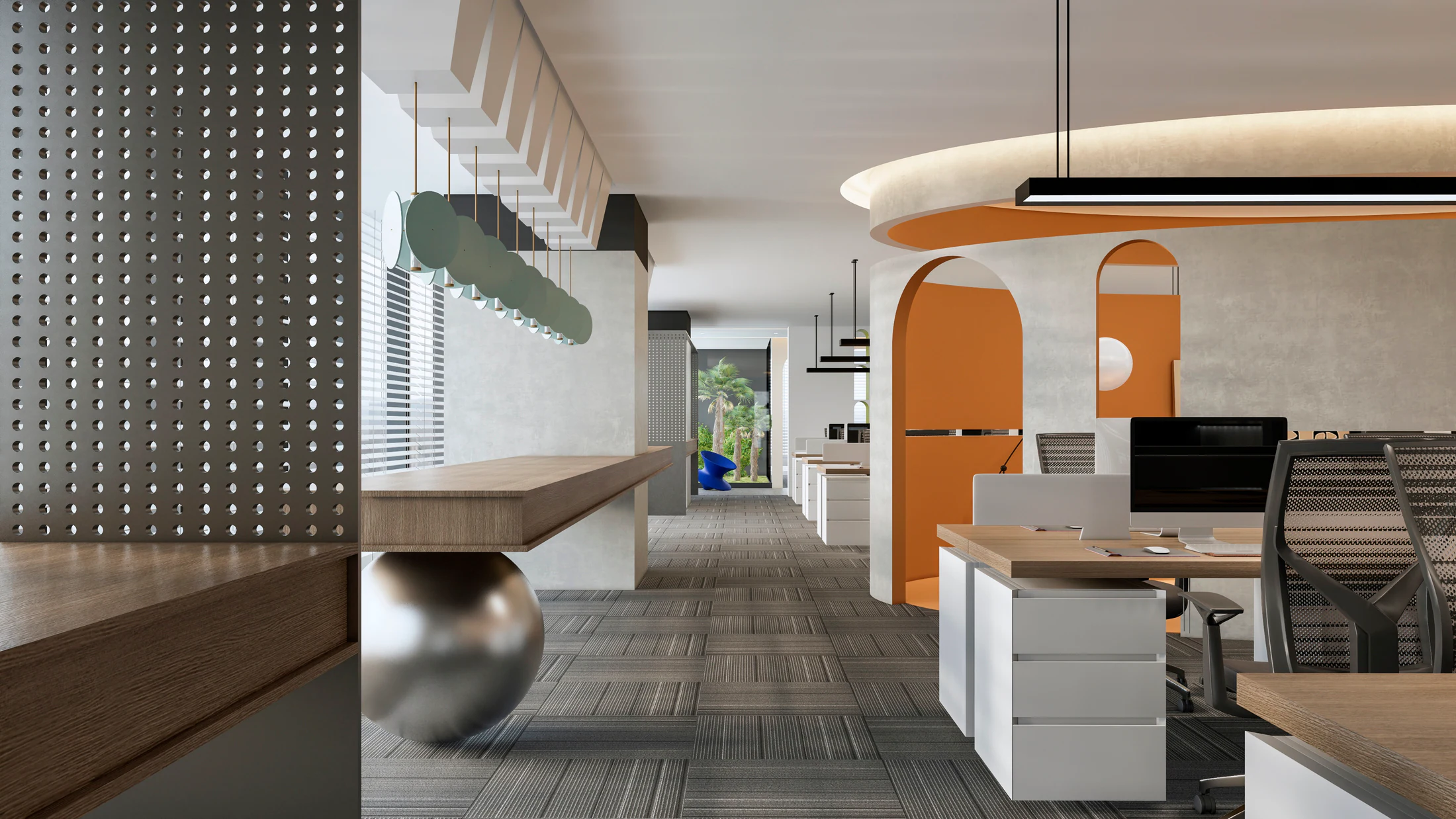 HOMESEE Nuoshi Technology Office Interior Design office interior case image 09