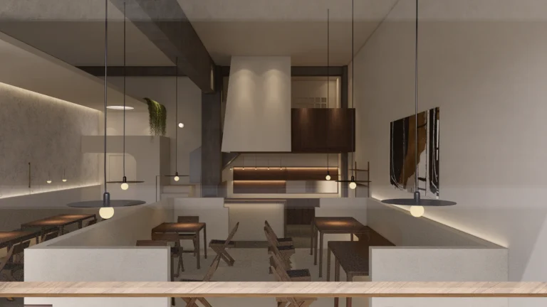 HOMESEE 180 sqm Dining Bar Interior Design