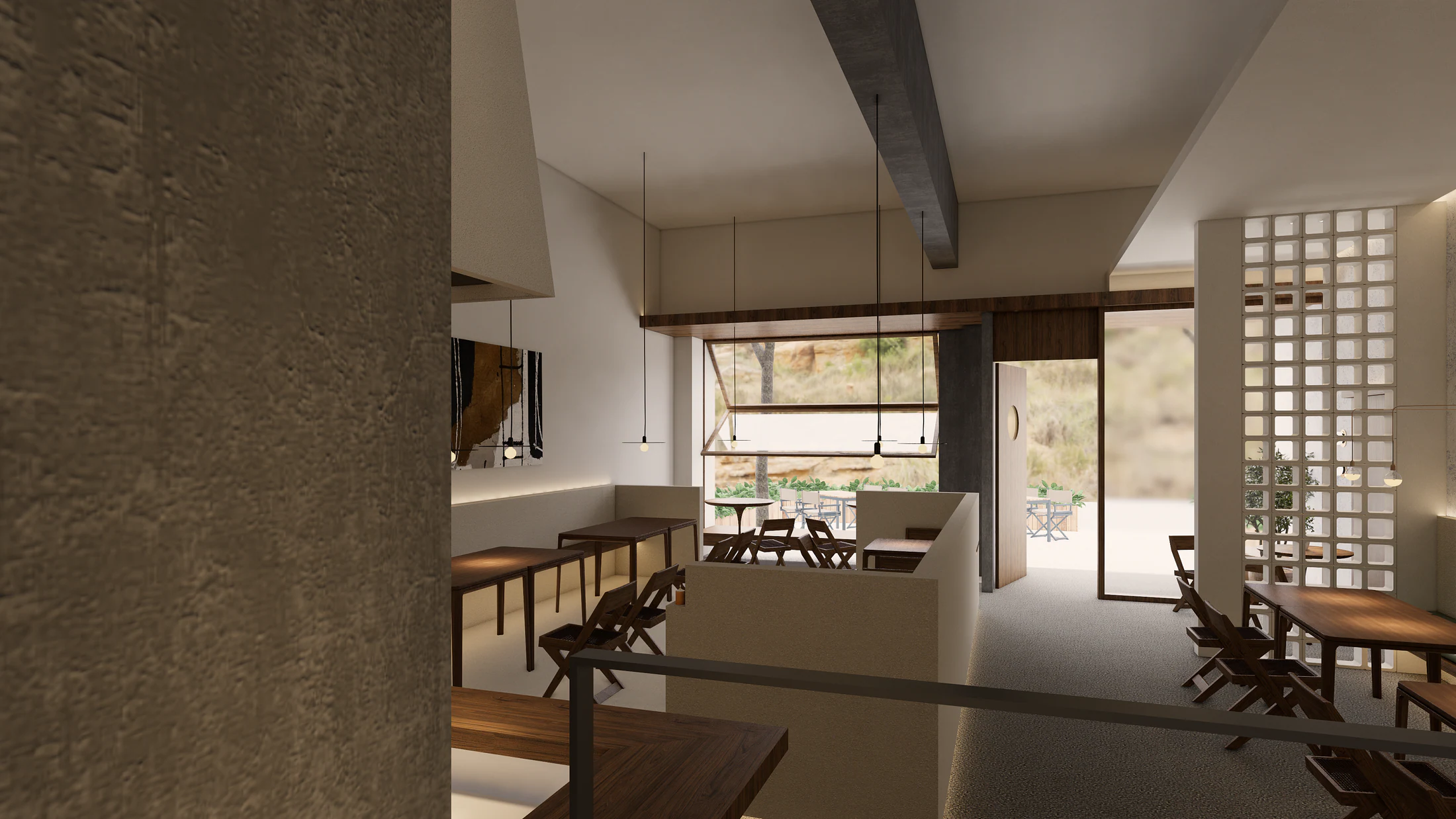 HOMESEE 180 sqm Dining Bar Interior Design restaurant interior case image 03
