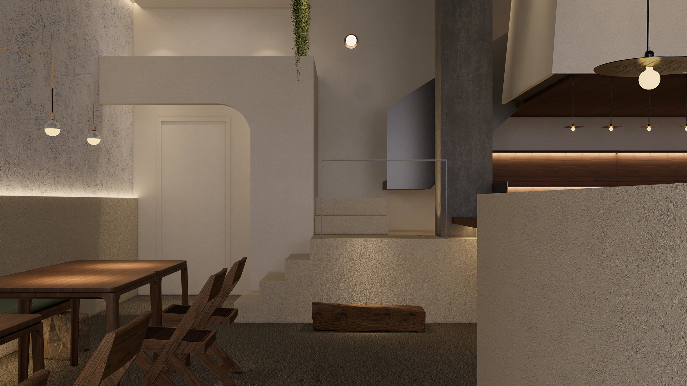 HOMESEE 180 sqm Dining Bar Interior Design restaurant interior case image 04