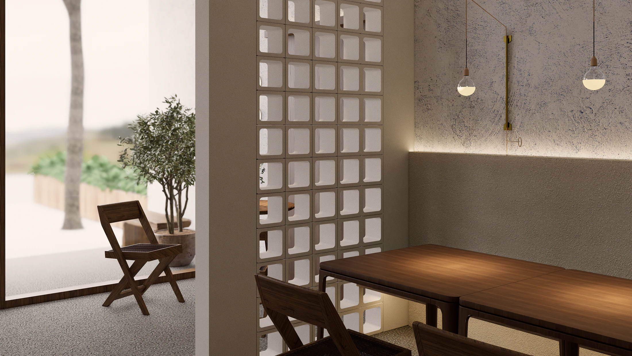 HOMESEE 180 sqm Dining Bar Interior Design restaurant interior case image 06