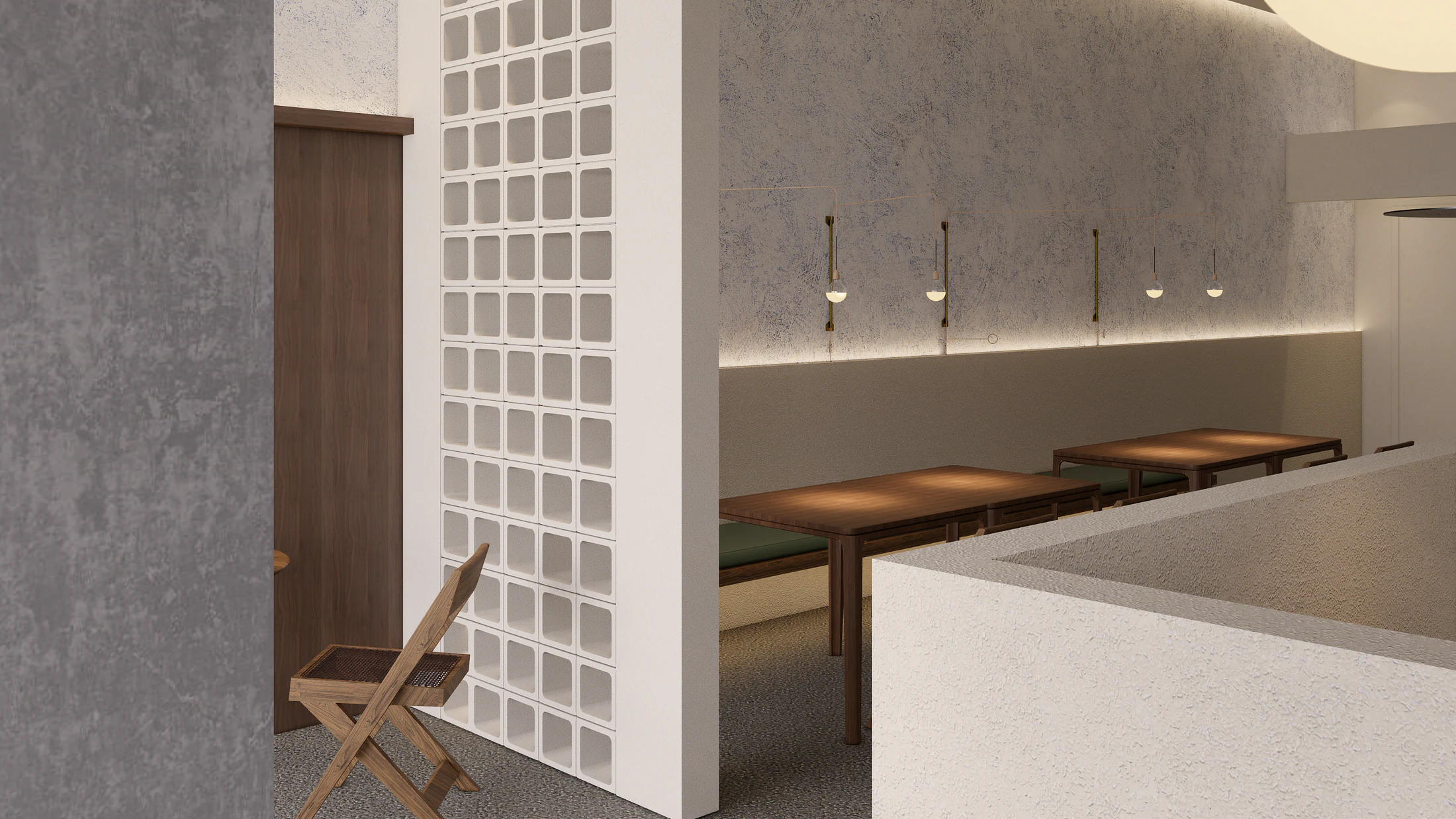 HOMESEE 180 sqm Dining Bar Interior Design restaurant interior case image 07