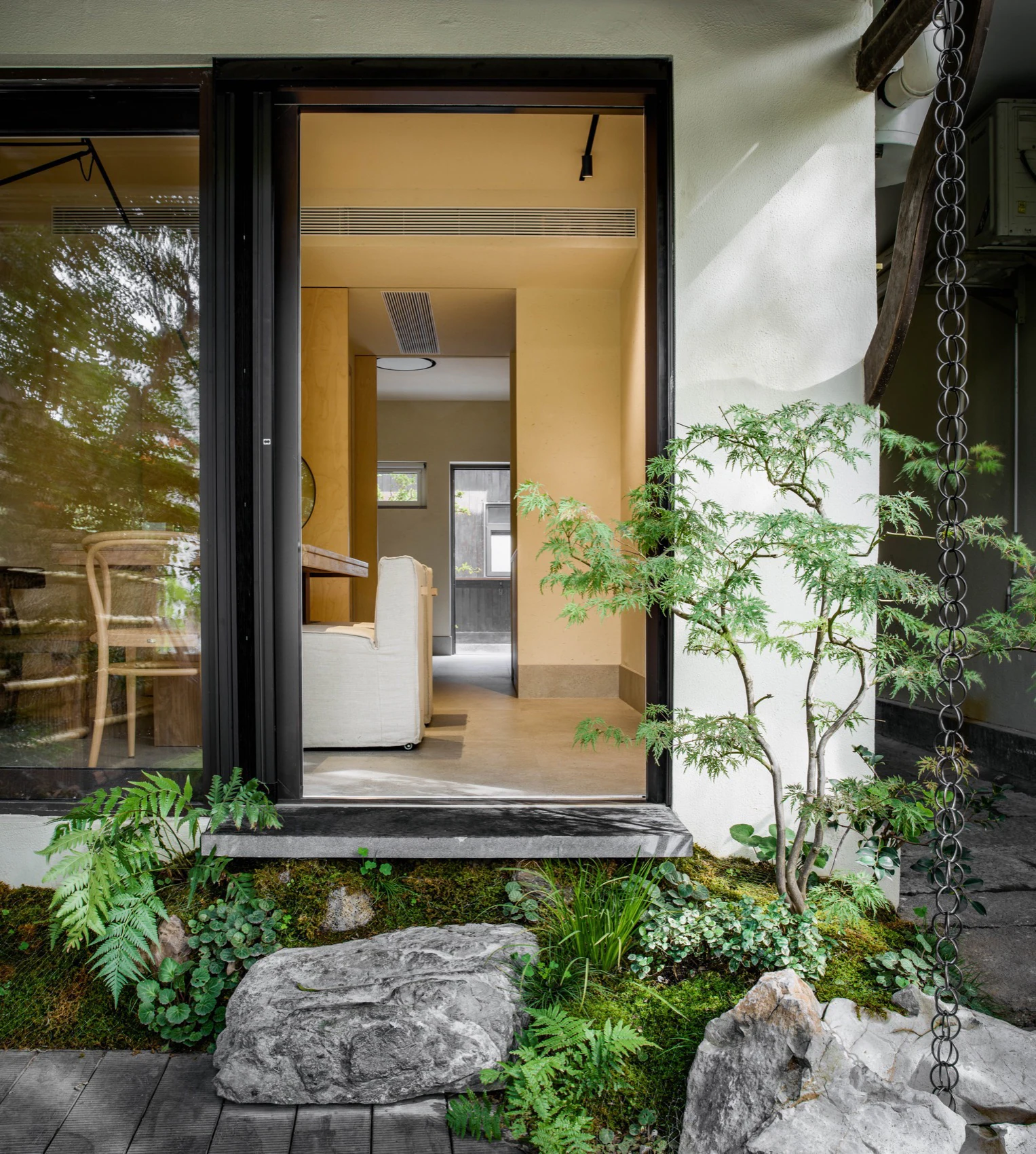 HOMESEE Hangzhou Riverside Teahouse Interior Design restaurant interior case image 10