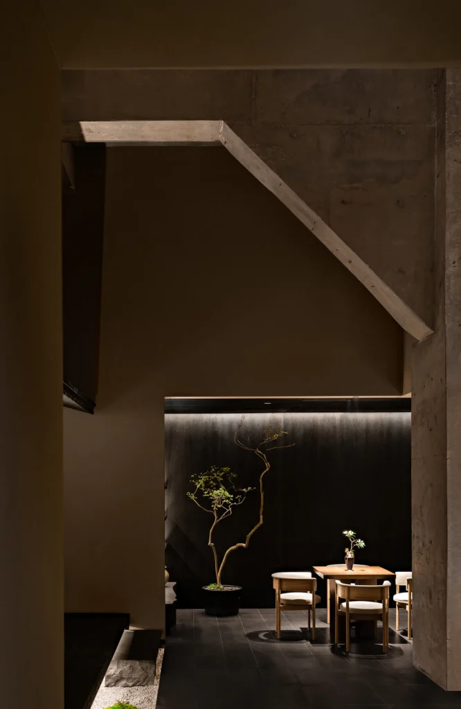 HOMESEE Shanghai Mountain Language Tea House Interior Design restaurant interior case image 03