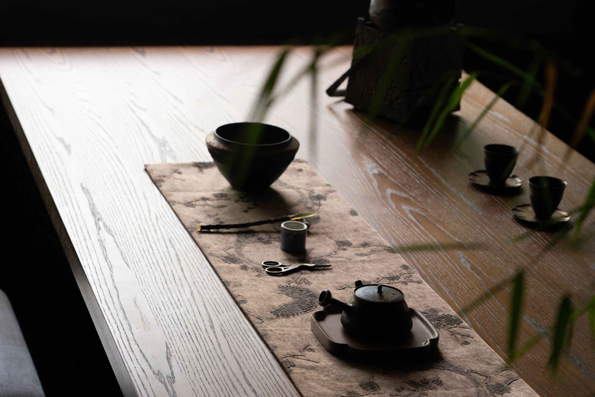 HOMESEE Shanghai Mountain Language Tea House Interior Design restaurant interior case image 06
