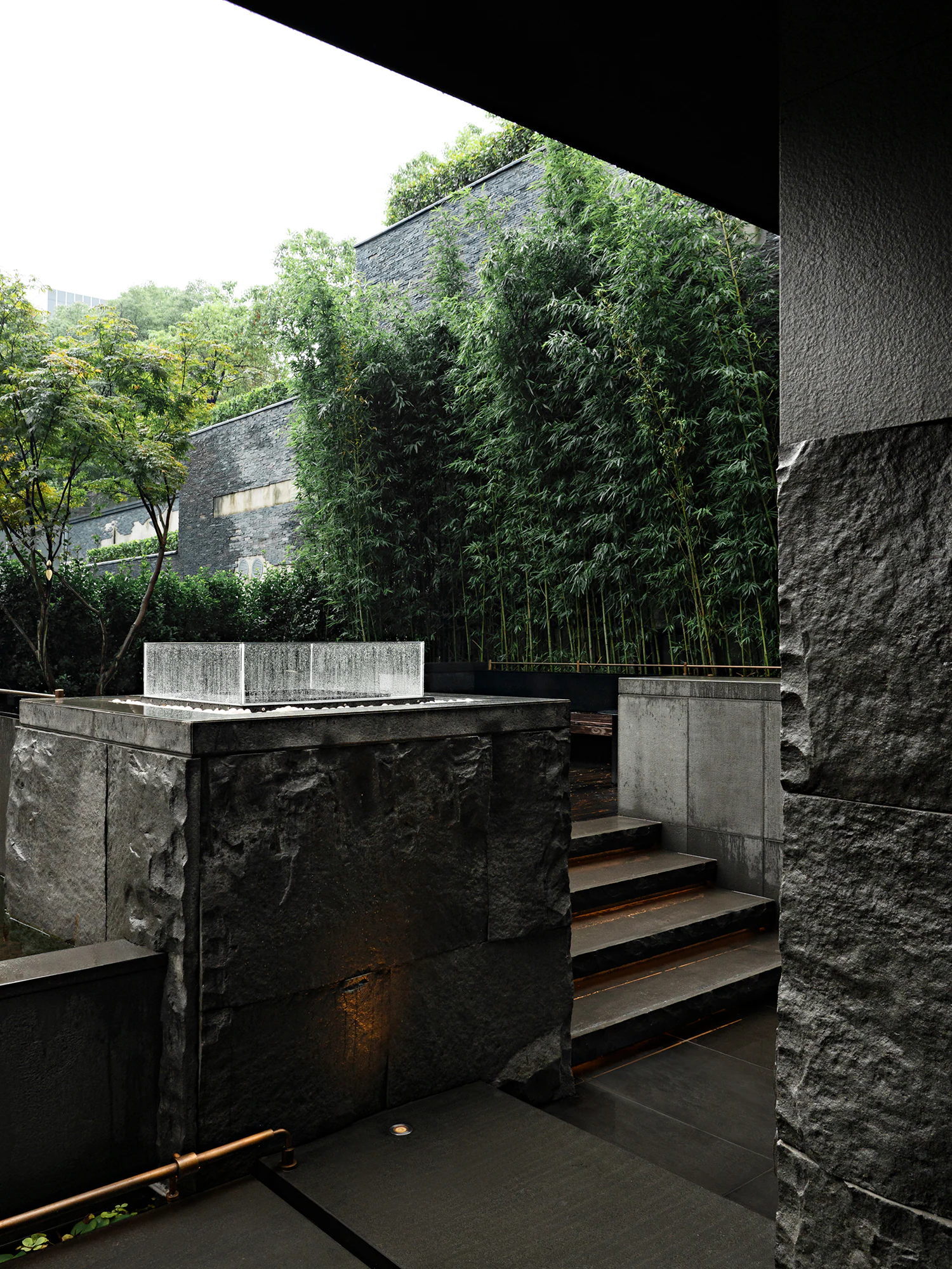 HOMESEE Shanghai Mountain Language Tea House Interior Design restaurant interior case image 10