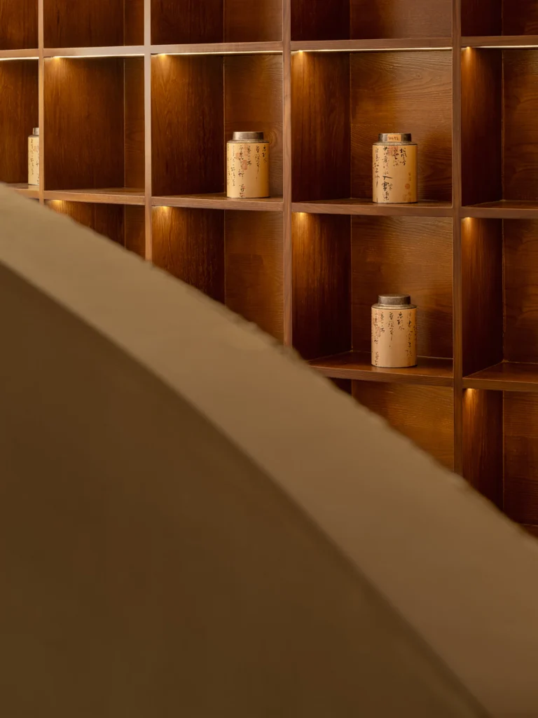HOMESEE Yexiaoxiao Tea Space Interior Design restaurant interior case image 05