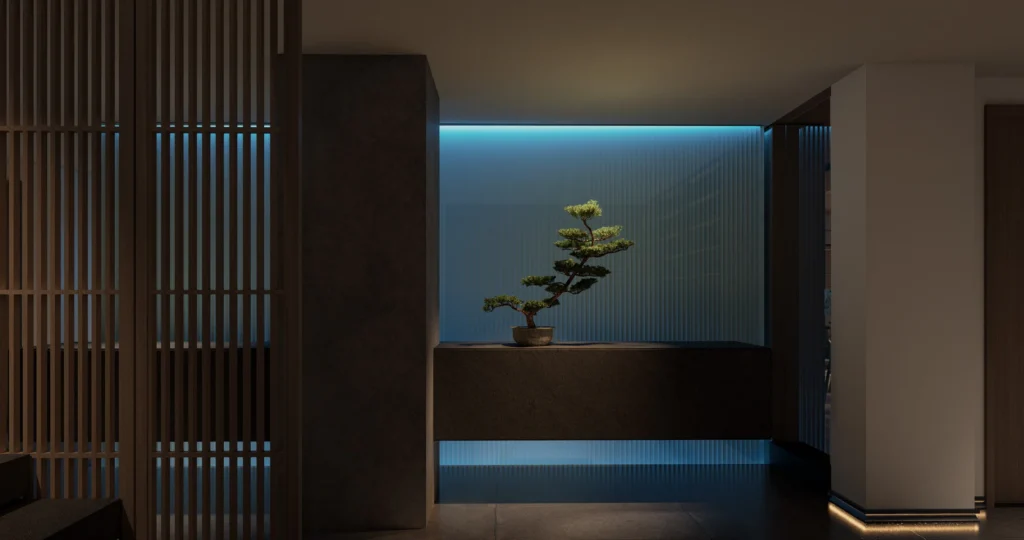 HOMESEE Morning Flower Private Tea Room Interior Design restaurant interior case image 06