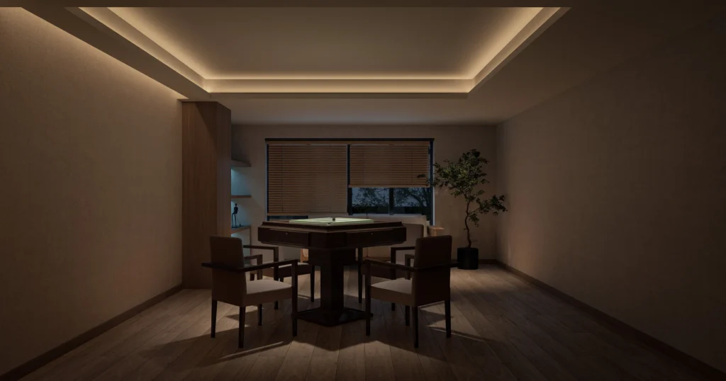 HOMESEE Morning Flower Private Tea Room Interior Design restaurant interior case image 10