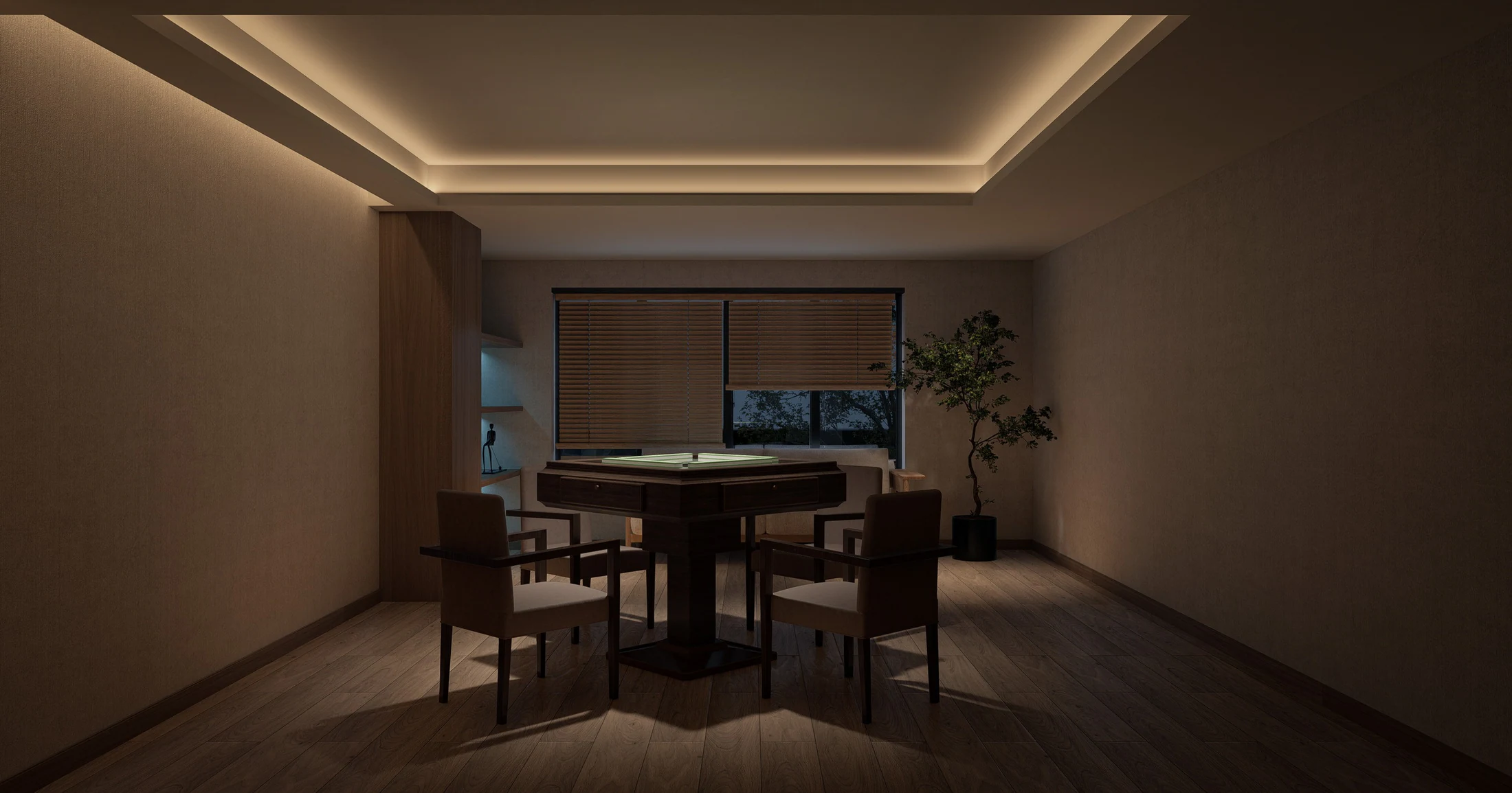 HOMESEE Morning Flower Private Tea Room Interior Design restaurant interior case image 10