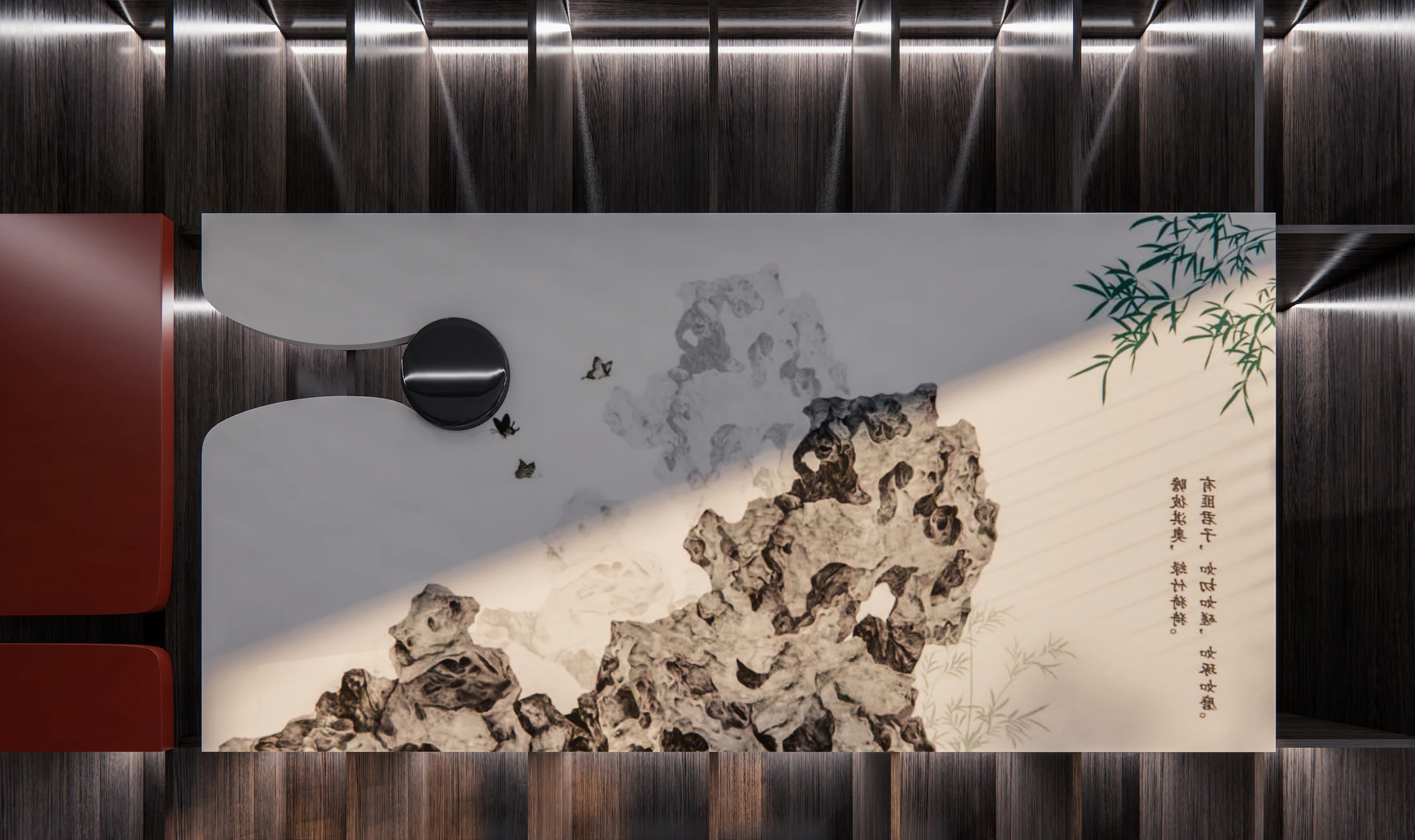 HOMESEE Private Tea Room Renovation Interior Design restaurant interior case image 05