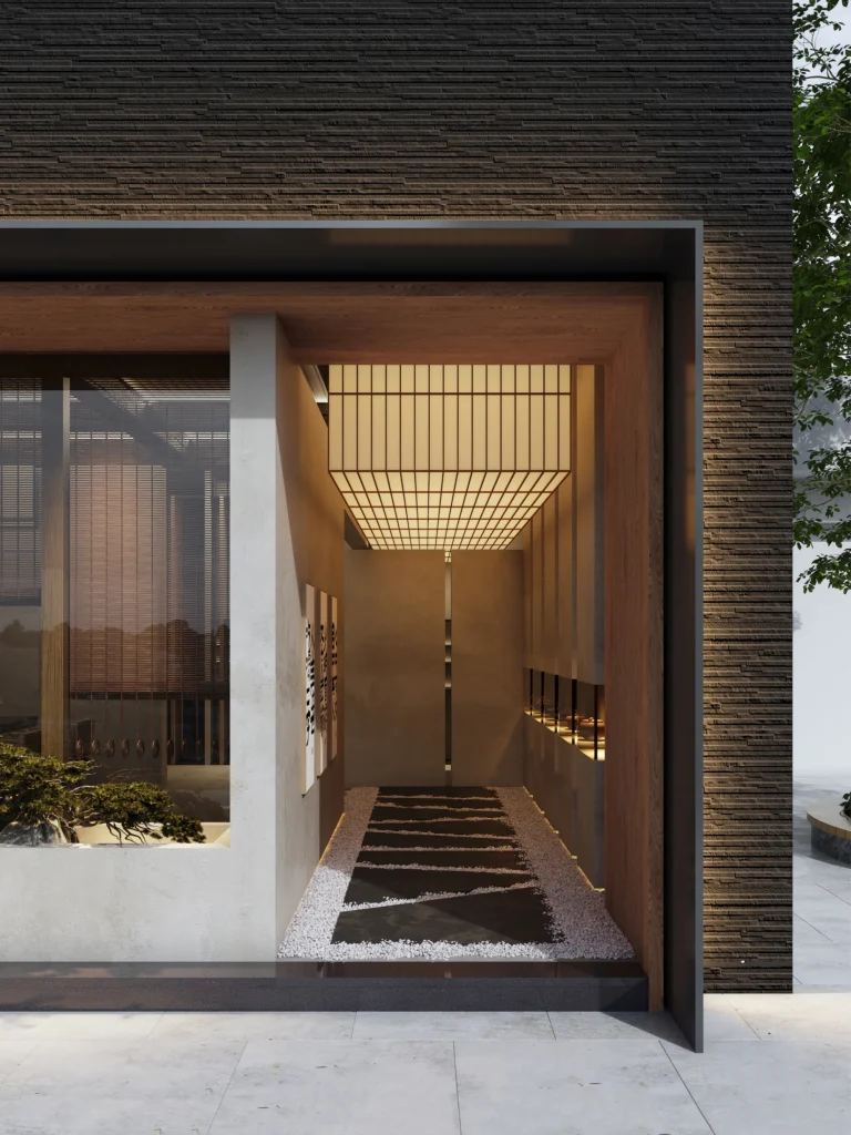 HOMESEE Fujian Youjian Tea Room Interior Design restaurant interior case image 05