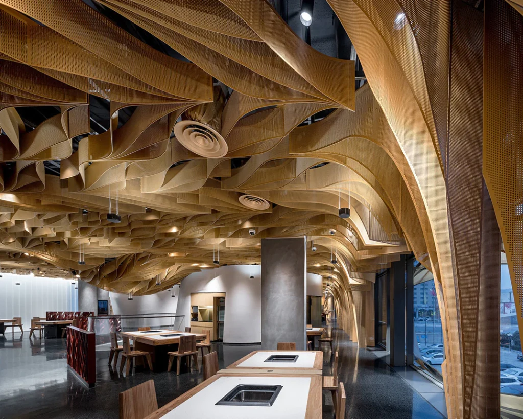 HOMESEE Banu Beef Tripe Hot Pot Restaurant Interior Design restaurant interior case image 06