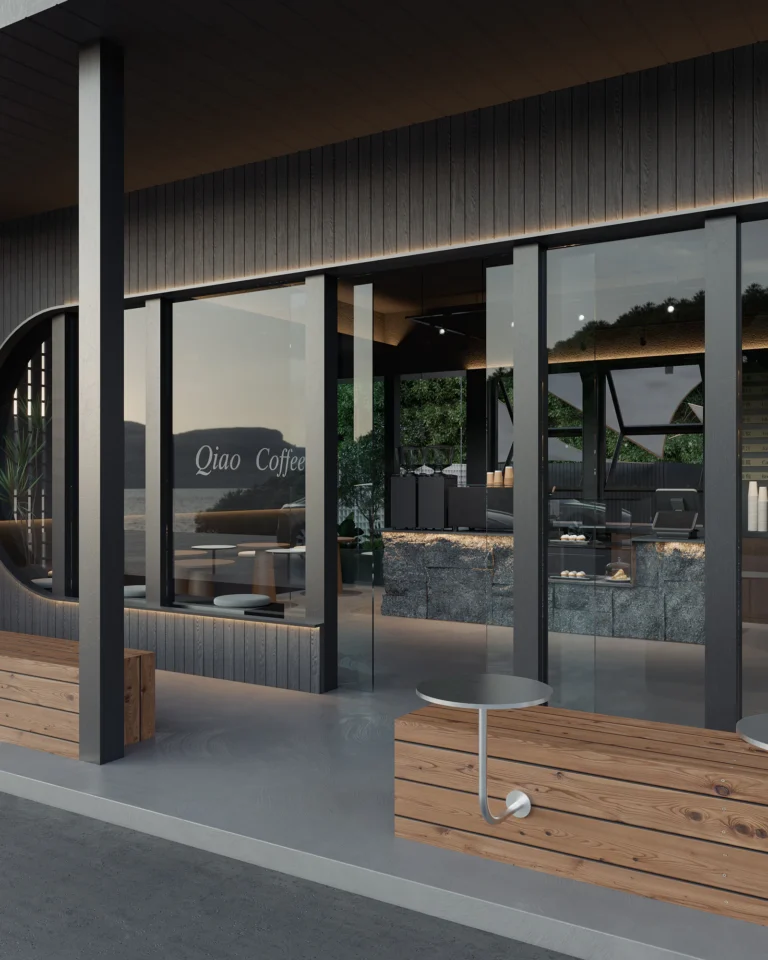 HOMESEE Cafe And Camping Space Interior Design