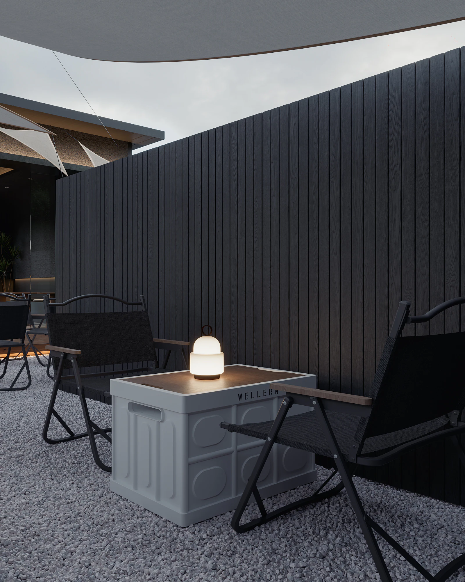 HOMESEE Cafe And Camping Space Interior Design restaurant interior case image 02