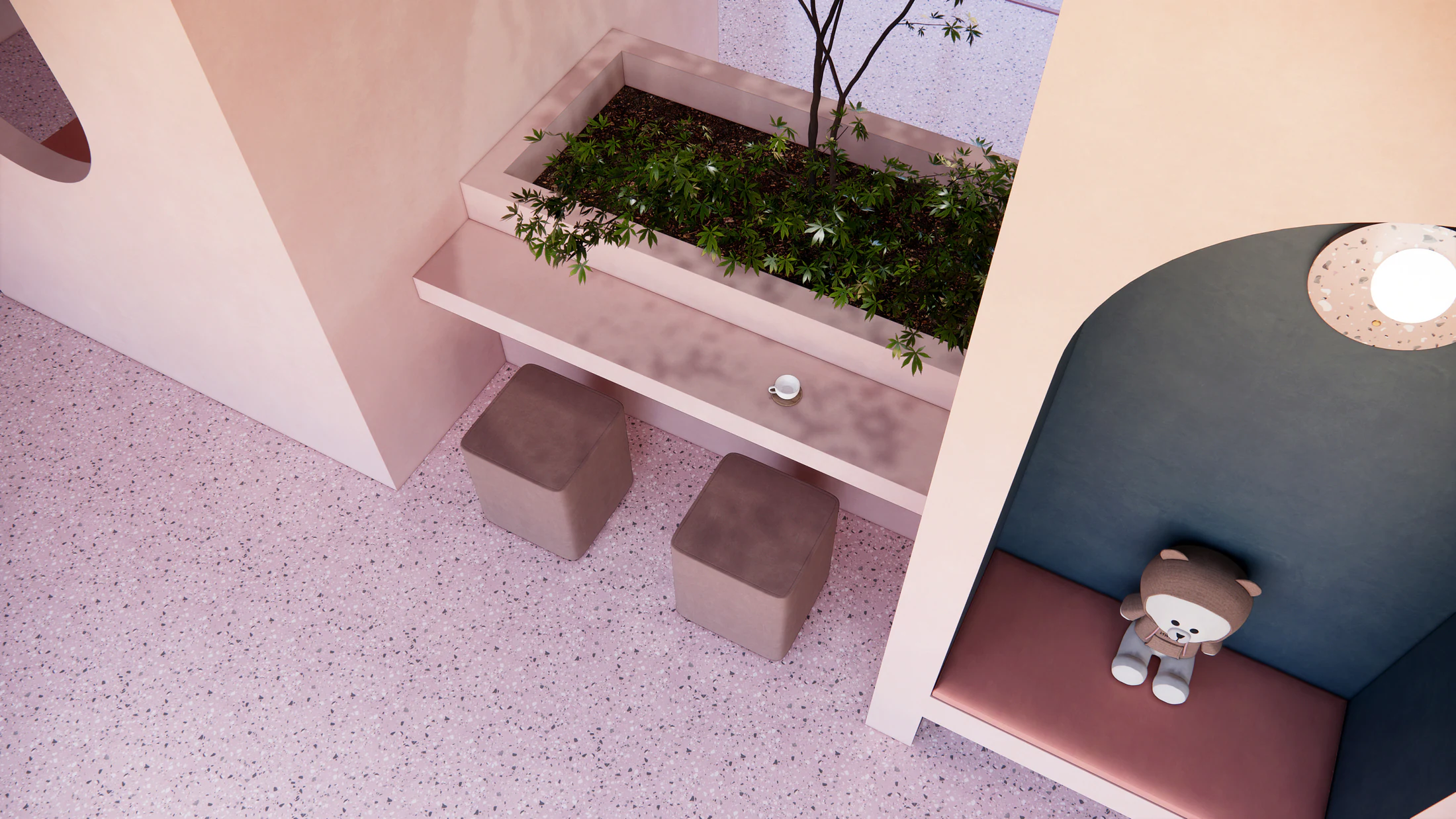 HOMESEE Coffee Bar Space Interior Design restaurant interior case image 02