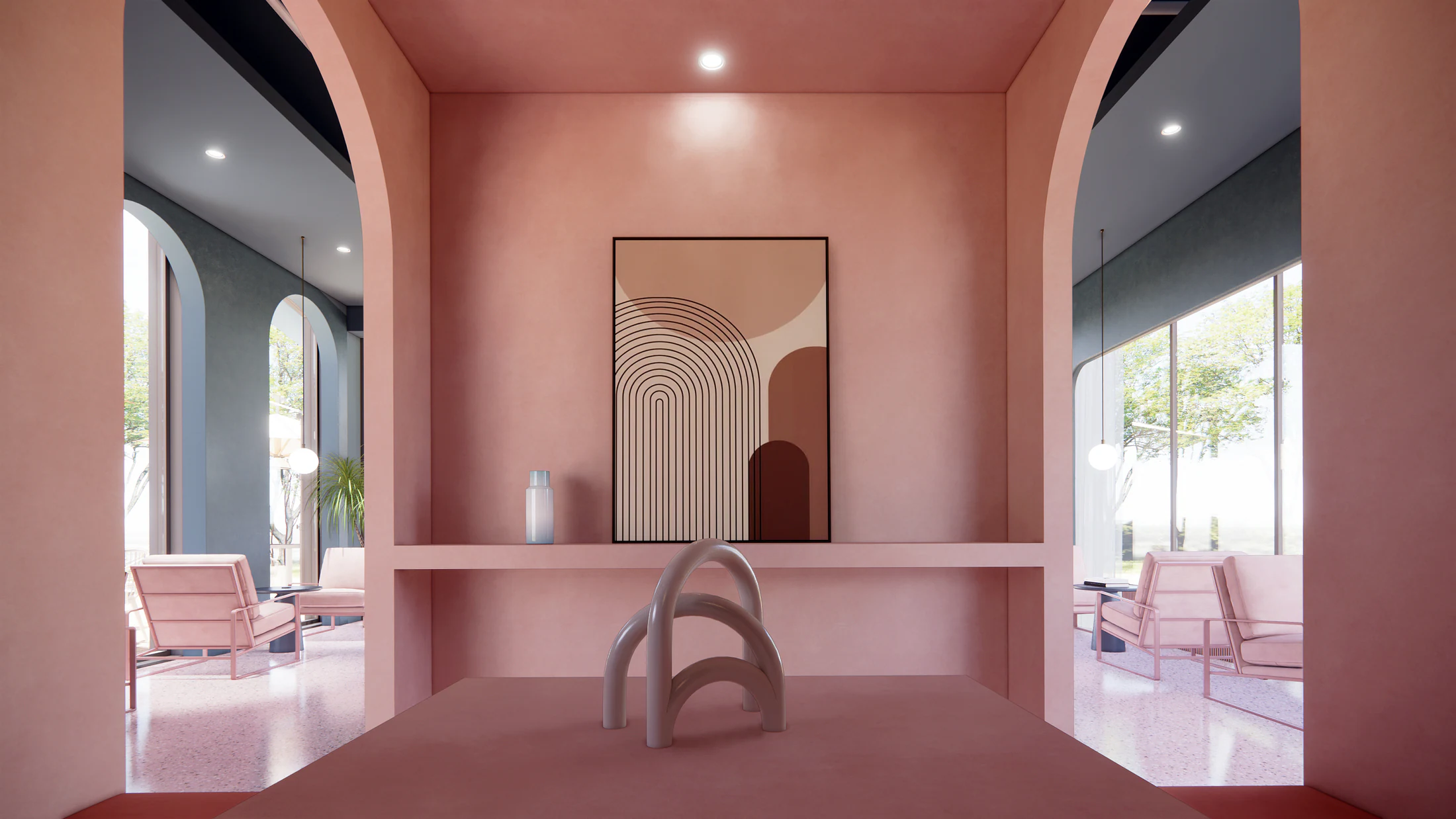 HOMESEE Coffee Bar Space Interior Design restaurant interior case image 03