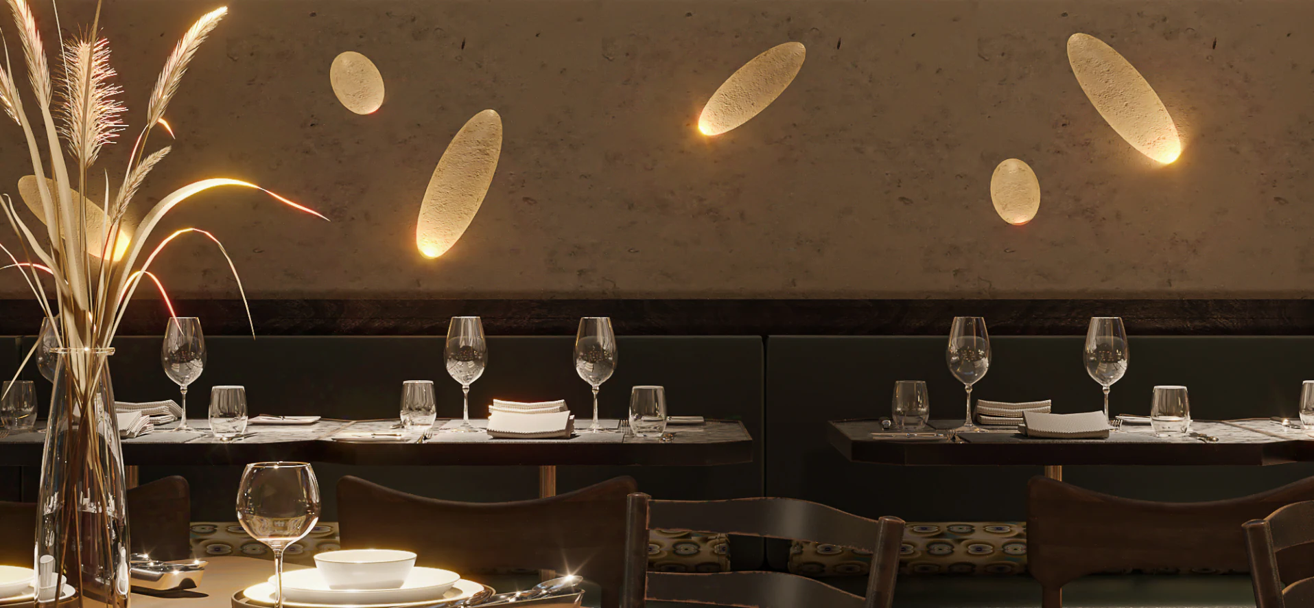HOMESEE Dark Tone Cafe And Dessert Shop Interior Design restaurant interior case image 05