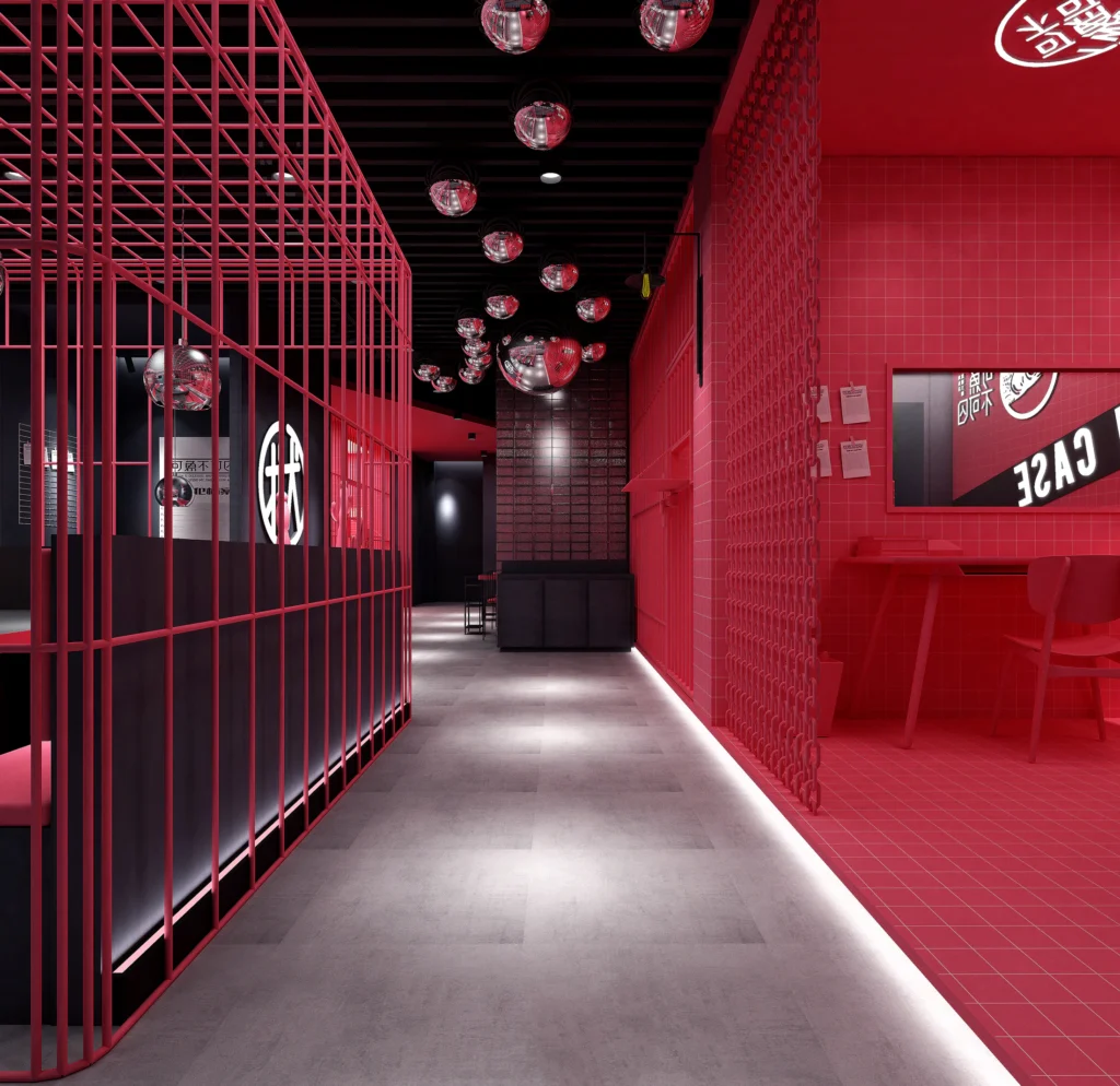 HOMESEE Prison Theme Grilled Fish Restaurant Interior Design restaurant interior case image 09